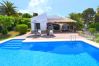 House in Javea with private pool with gardens and terrace